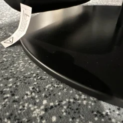 FSM Relaxsessel|Relaxsessel FM 139 Mate Leder Living 2811 Schwarz Tellerfuß Metall Tiefschwarz Beschichtet Mit Elektrischer Verstellung