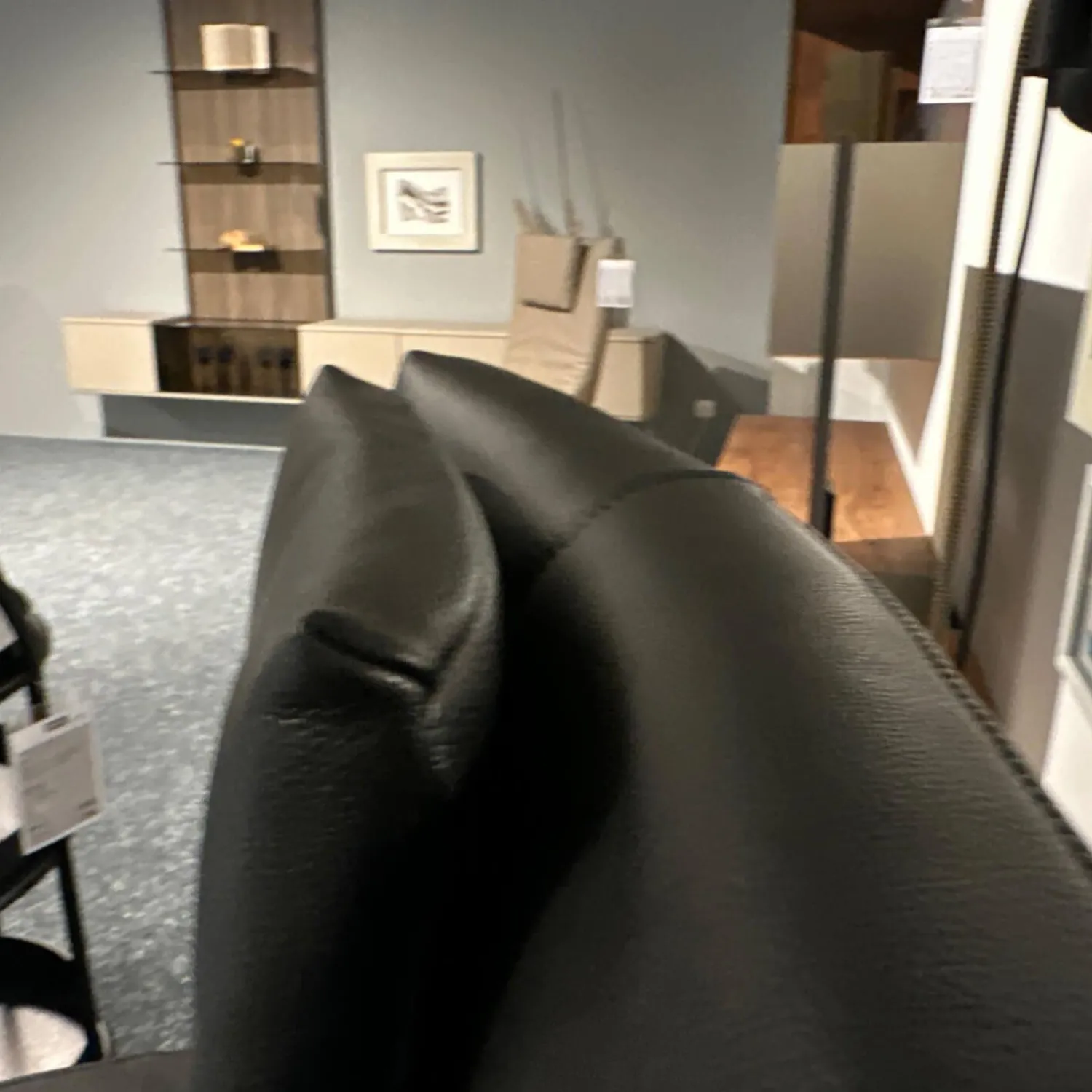 FSM Relaxsessel|Relaxsessel FM 139 Mate Leder Living 2811 Schwarz Tellerfuß Metall Tiefschwarz Beschichtet Mit Elektrischer Verstellung