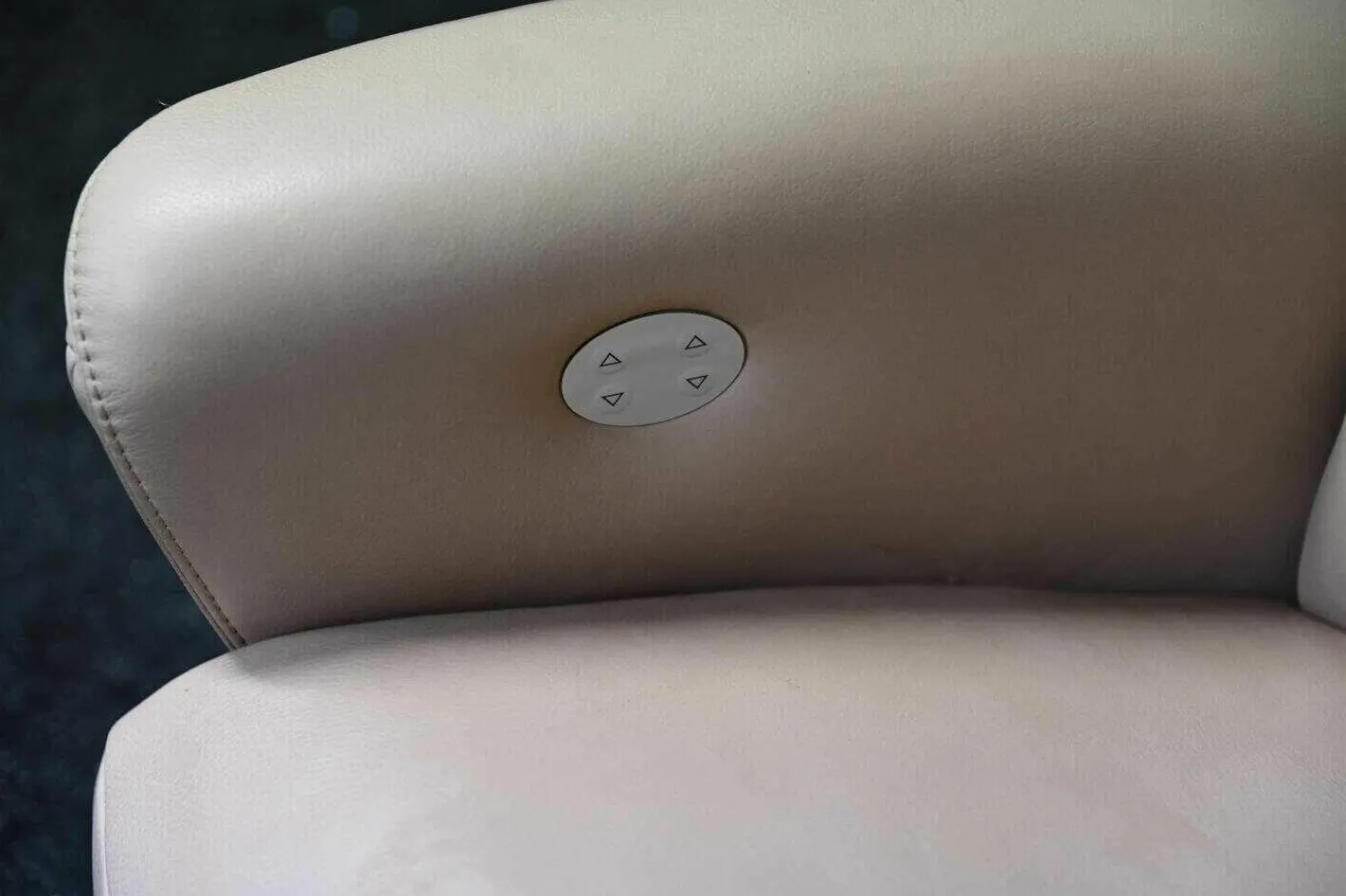 Hukla Relaxsessel|Relaxsessel Heiko Leder Belvita 59 Linen mit Elektrischer Relaxfunktion