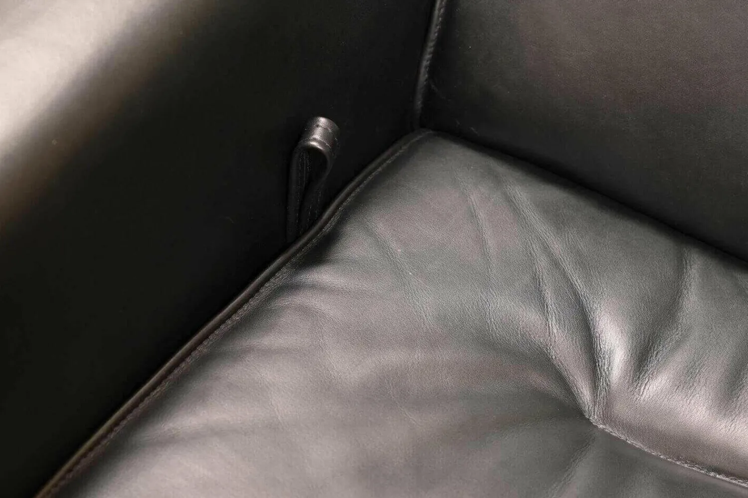 Gealux Relaxsessel|Relaxsessel Leder Sattle Schwarz