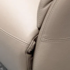 Puhlmann Relaxsessel|Relaxsessel Montreal Bezug Leder Dea 1281 Anthrazit Sternfuß Aluminium Matt Inklusive Akku