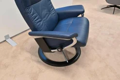 Stressless Relaxsessel|Relaxsessel President Large Leder Paloma Oxford Blue