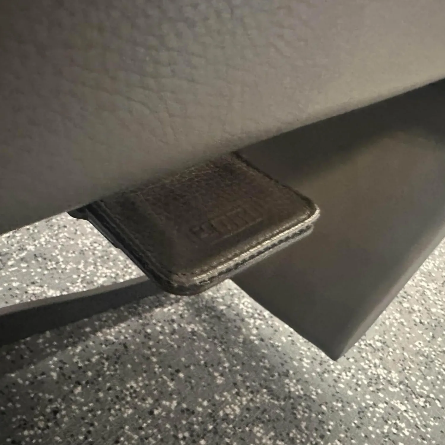 Jori Relaxsessel|Relaxsessel Symphony JR 3860 Multi Move Medi Leder Celia Smoke Grau Braun 4 Stern Fuß Gewellt Schwarz Lackiert