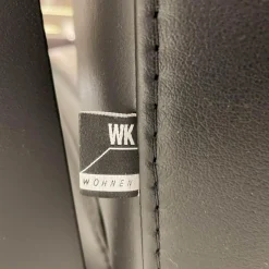 WK Wohnen Relaxsessel|Relaxsessel WK 682 Flori Leder 40 Royal 100 Gestell Schwarz Pulverbeschichtet