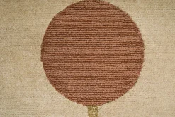 Linie Design Teppiche|Runder Teppich Eternal Orb 250x250 Beige Grün Orange