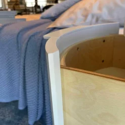 Schönbuch Kommoden & Sideboards|Rundkommode Conga in Lack Elfenbein mit 1 Schubkasten und 1 Offenem Fach