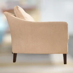 Bielefelder Werkstätten 2-Sitzer-Sofas|Saloni Sofa 2/80 Stoff Jack BW1638-121 Beige