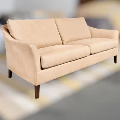 Bielefelder Werkstätten 2-Sitzer-Sofas|Saloni Sofa 2/80 Stoff Jack BW1638-121 Beige
