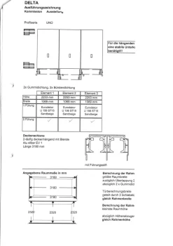 ARSnova Kleiderschränke|Schiebetüren für Kleiderschrank Delta Eurodekor Sandbeige U156ST2