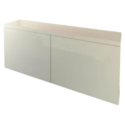 WernerWorks Kleiderschränke|Schiebetürenschrank Basic Cap Melaminbeschichtet Weiß Mit Schiebefronten Grifflos