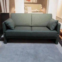 Brühl Schlafsofas|Schlafsofa Cara Stoff 2467 0035 Grau Armlehnen Abziehbar Fest Bezogen