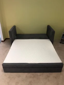 Restyl Schlafsofas|Schlafsofa Isabella Stoff 2-6839 Grau mit Auszugsfunktion