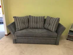 Restyl Schlafsofas|Schlafsofa Isabella Stoff 2-6839 Grau mit Auszugsfunktion