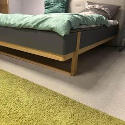 Hülsta Ganze Schlafzimmer|Schlafzimmer Amana Stupermatt Salbeigrün Grün Grau Akzent Und Kufe Eiche Natura