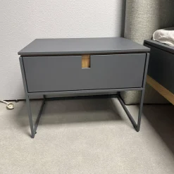 Hülsta Ganze Schlafzimmer|Schlafzimmer Amana Stupermatt Salbeigrün Grün Grau Akzent Und Kufe Eiche Natura