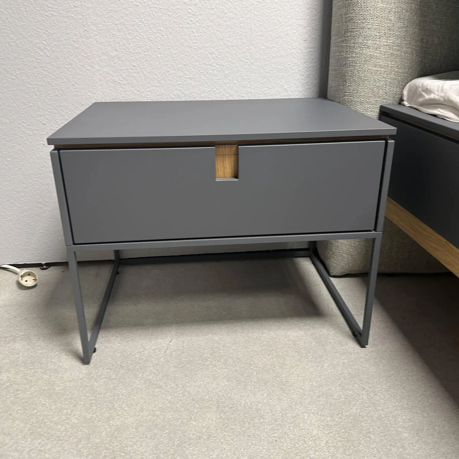 Hülsta Ganze Schlafzimmer|Schlafzimmer Amana Stupermatt Salbeigrün Grün Grau Akzent Und Kufe Eiche Natura