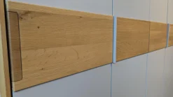 Loddenkemper Ganze Schlafzimmer|Schlafzimmer Lack Kristallgrau Matt Eiche Natur Massiv Bett Ohne Matratze Und Ohne Lattenrost