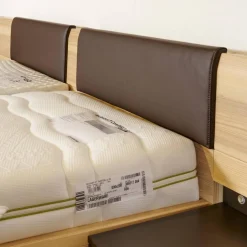 Musterring Ganze Schlafzimmer|Schlafzimmer Merida Strukturesche Funiert Akzente Moccabraun Seidenmatt Inklusive Beleuchtung