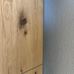 Thielemeyer Ganze Schlafzimmer|Schlafzimmer Milo Wildeiche Massiv Gebürstet Lack Graphit Akzent Naturstein Grau Füße Metall Titan Grau Mit Beleuchtung