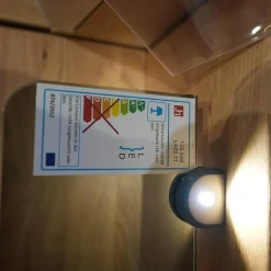 Wiemann Ganze Schlafzimmer|Schlafzimmer Modena Plus Eiche Bianco Glas Leder Champagner Inklusive LED Flexleuchten Bett Ohne Matratze Ohne Lattenrost