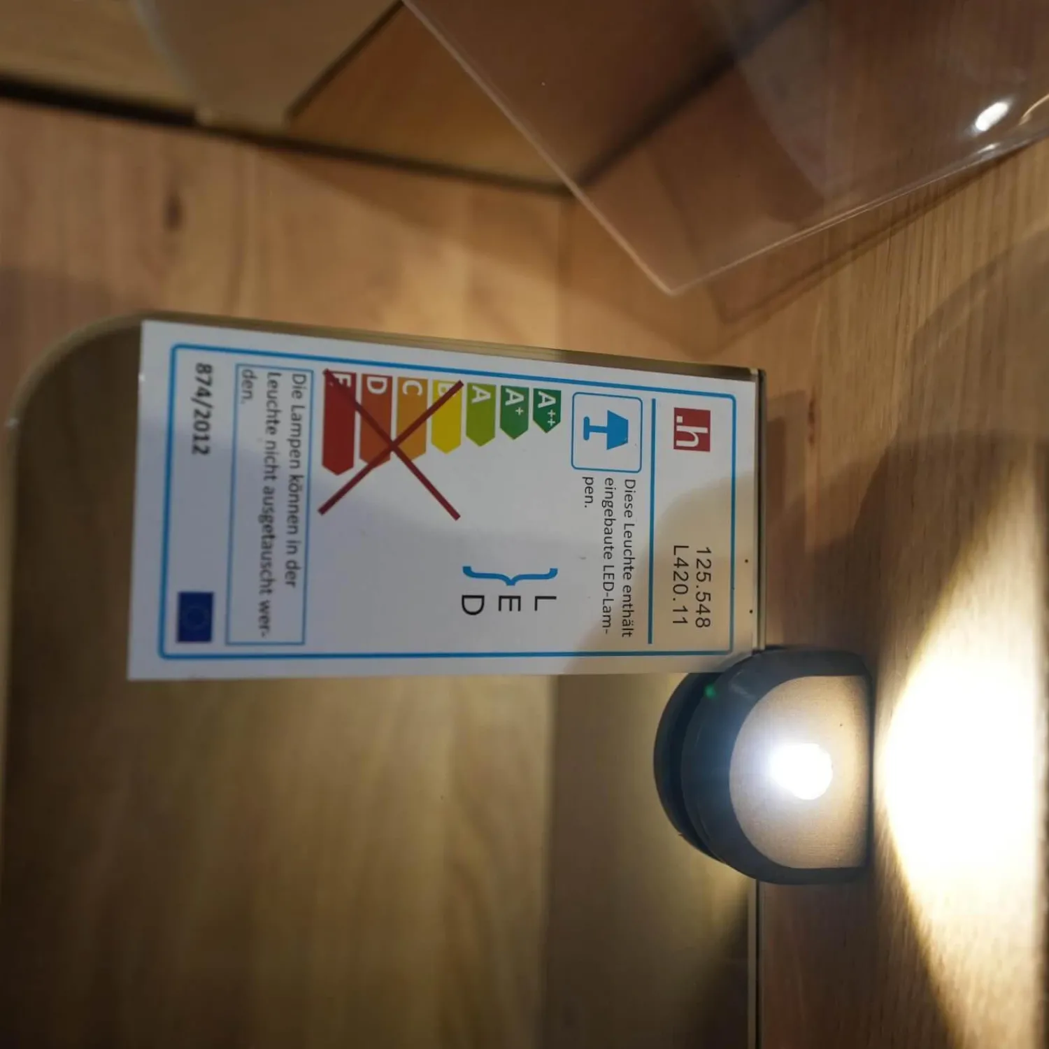 Wiemann Ganze Schlafzimmer|Schlafzimmer Modena Plus Eiche Bianco Glas Leder Champagner Inklusive LED Flexleuchten Bett Ohne Matratze Ohne Lattenrost