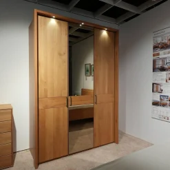 Wiemann Ganze Schlafzimmer|Schlafzimmer Modena Plus Erle Teilmassiv Mit LED Beleuchtung Bett Ohne Matratze Ohne Lattenrost