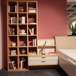 Rietberger Möbelwerke Ganze Schlafzimmer|Schlafzimmer Venue S Lack Seidengrau Asteiche Bezug Leder Hermes Sand Beige Inklusive Beleuchtung Ohne Matratze Ohne Lattenrost