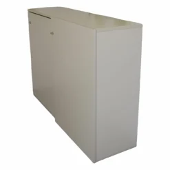 WernerWorks Regale & Container|Schrank Basic S BSWS Weiß mit 2 Vollauszügen