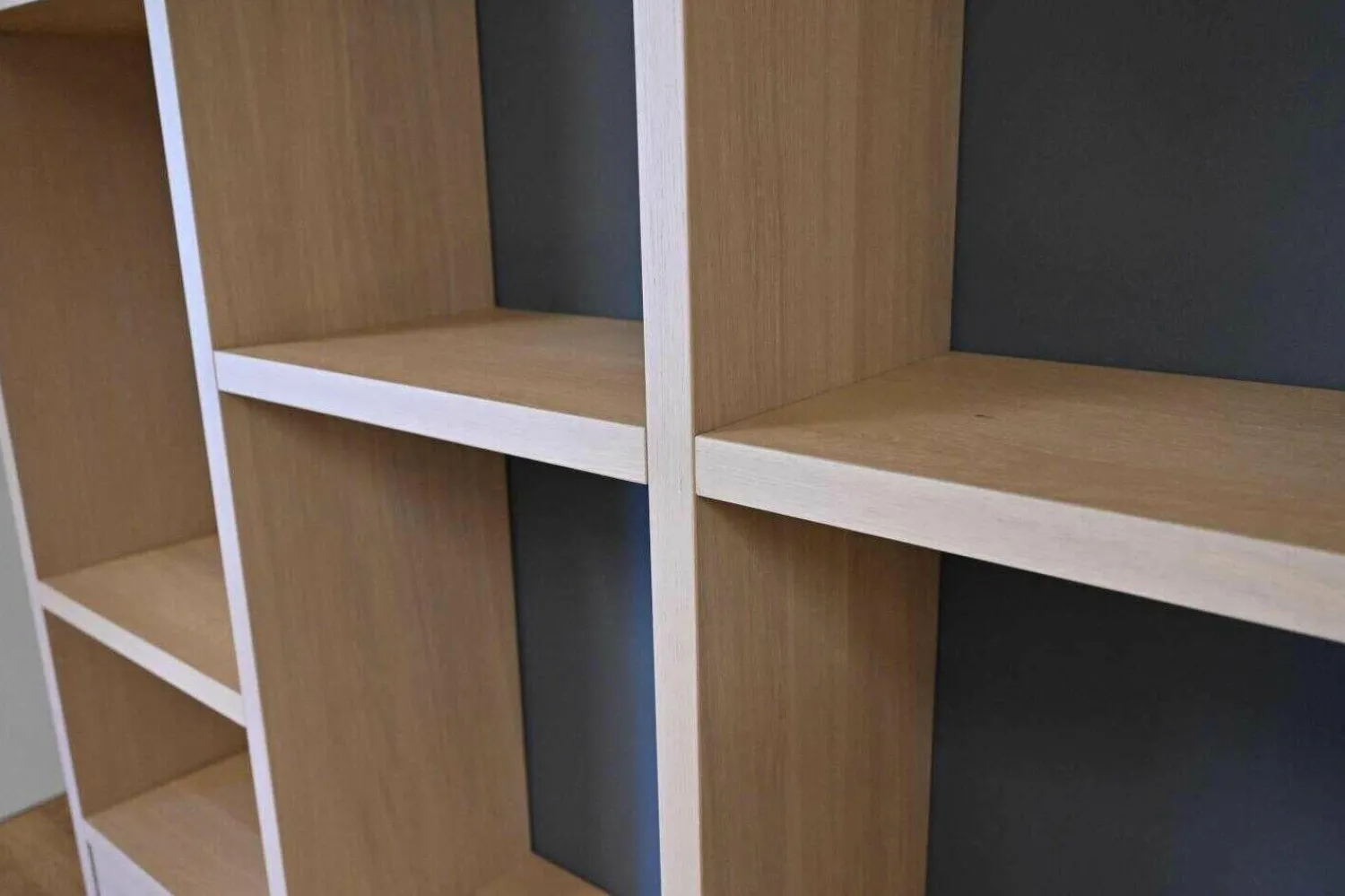 Probilex Wohnwände & Tv-Lowboards|Schrank Surround&Vision Eiche Weiß Mattlack