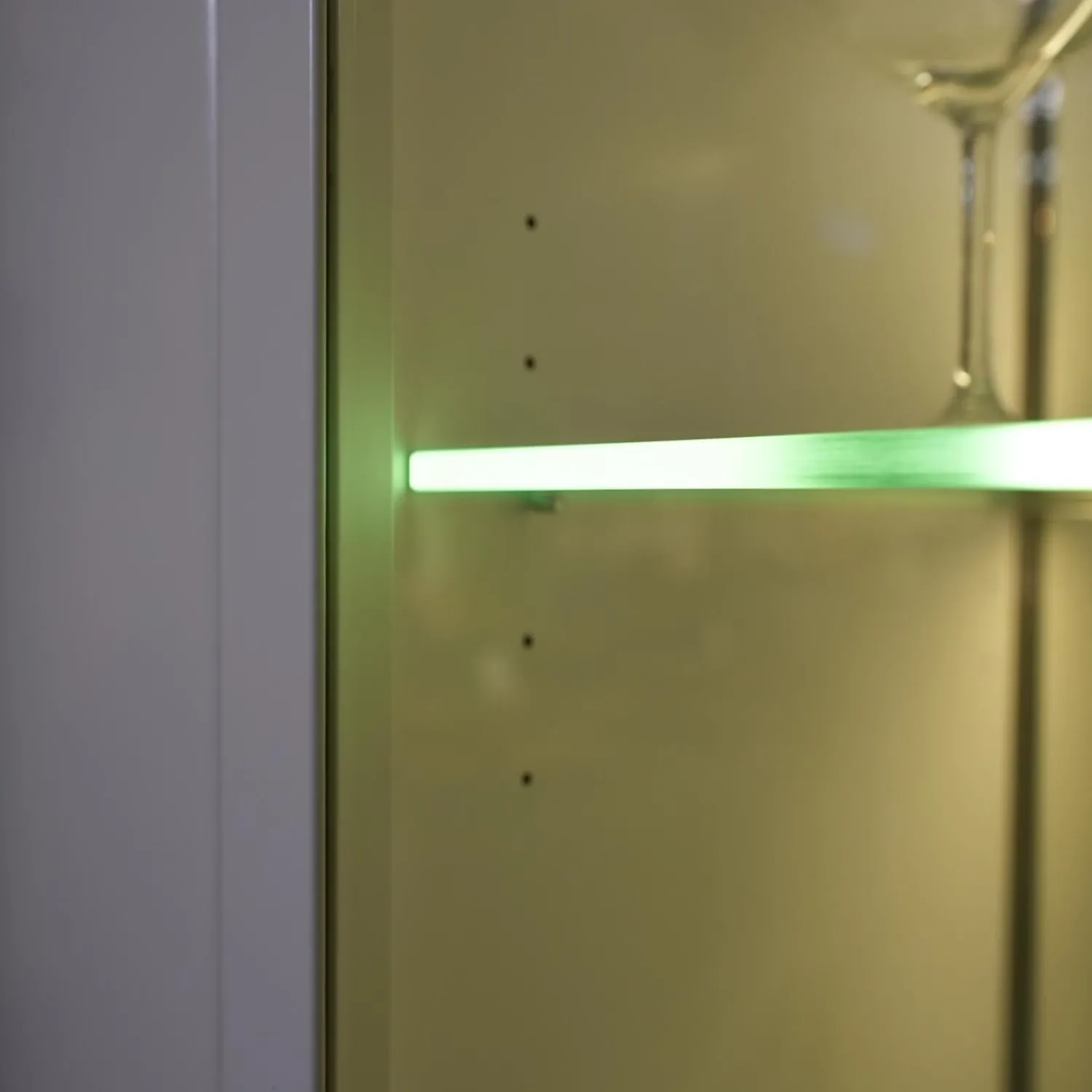 Rietberger Möbelwerke Regale|Schrank System Kira 24365 Lack Weiß Inklusive Beleuchtung Mit Funkfernbedienung