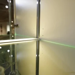 Rietberger Möbelwerke Regale|Schrank System Kira 24365 Lack Weiß Inklusive Beleuchtung Mit Funkfernbedienung