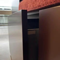 Interlübke Kleiderschränke|Schrankwand Collect Plus Korpus Lack M41 Rot Burgund Paneel Lack M42 Malve Rot Ohne Polster