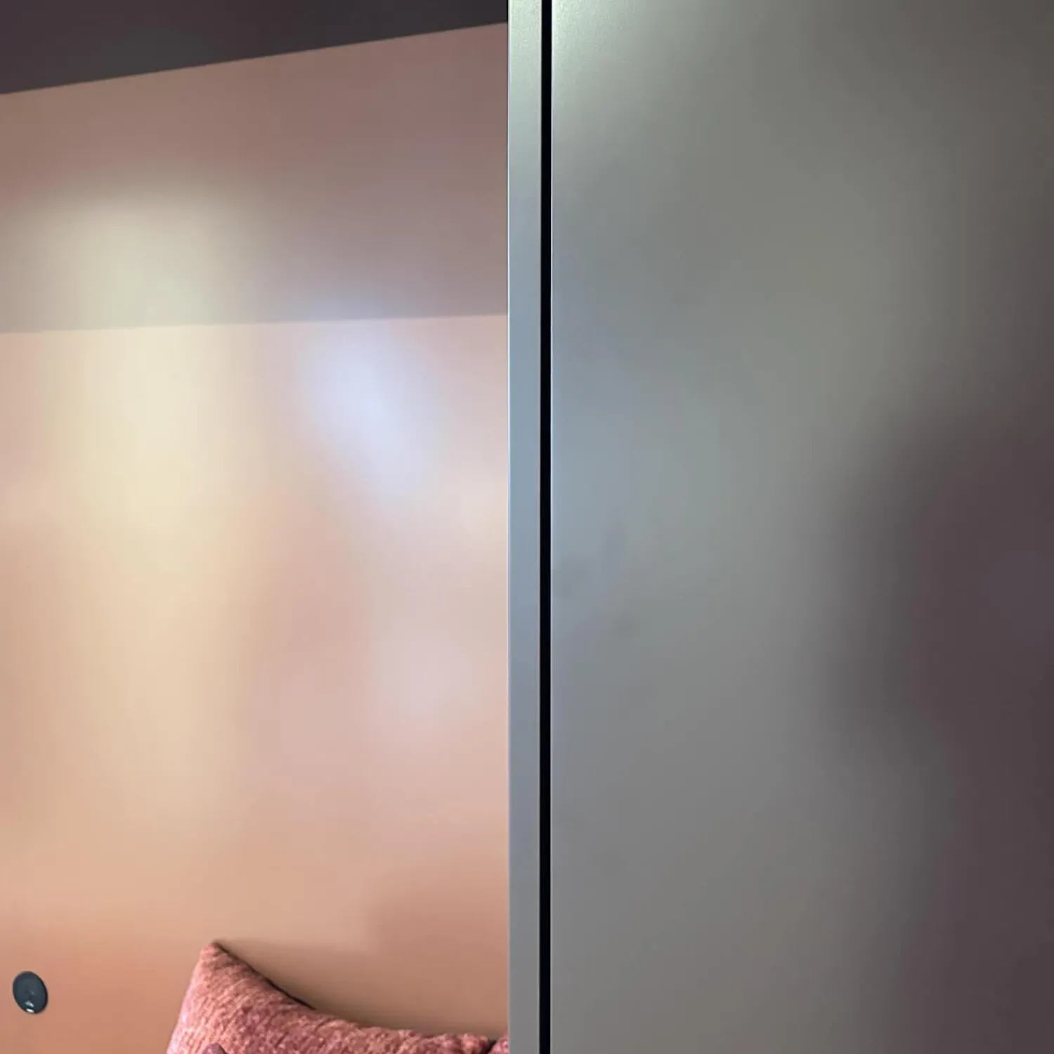 Interlübke Kleiderschränke|Schrankwand Collect Plus Korpus Lack M41 Rot Burgund Paneel Lack M42 Malve Rot Ohne Polster