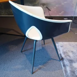 Cattelan Italia Schreibtische & Sekretäre|Schreibtisch Clarion Platte Geprägtes MDF Und Nussbaum Gestell Stahl Schwarz Inklusive Sessel Ginger Ale