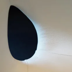 Cattelan Italia Schreibtische & Sekretäre|Schreibtisch Clarion Platte Geprägtes MDF Und Nussbaum Gestell Stahl Schwarz Inklusive Sessel Ginger Ale