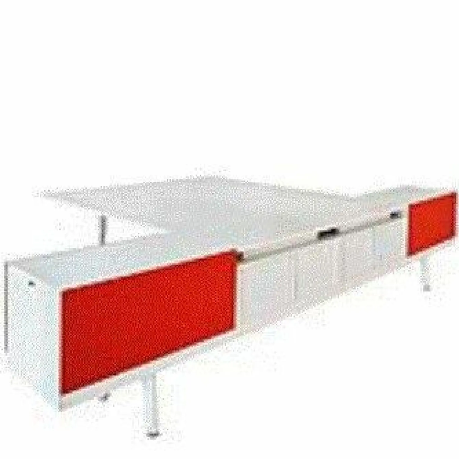 Vitra Schreibtische & Sekretäre|Regale & Container|Schreibtisch Doppelarbeitsplatz Level 34 Melamin Soft Light Stoff Pano Avocado