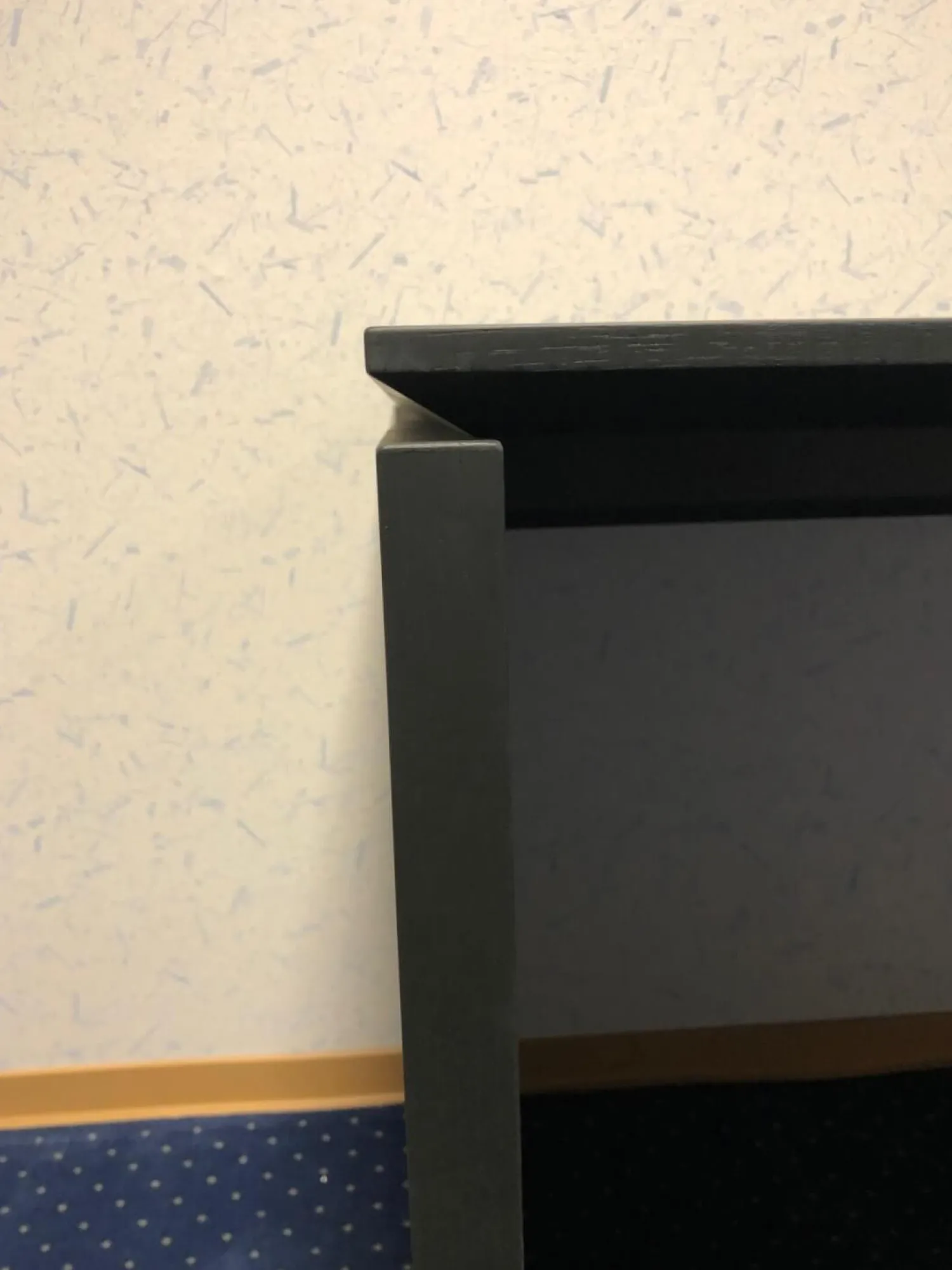 Hülsta Schreibtische & Sekretäre|Schreibtisch HO 200 Eiche Anthrazit Mit Wangenfüßen