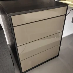 Musterring Schreibtische & Sekretäre|Schreibtisch Kara Frame Platte Und Gestell Eiche Graphit Anthrazit Furniert Inklusive Rollcontainer Lack Platingrau