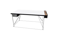 System 180 Schreibtische & Sekretäre|Schreibtisch Rackpod Auf Sockelfüßen mit Ablagefach