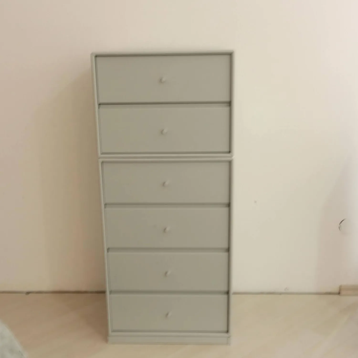 Montana Kommoden & Sideboards|Schubkommode Archive Lack Nordic Grau