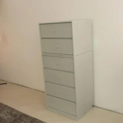 Montana Kommoden & Sideboards|Schubkommode Archive Lack Nordic Grau