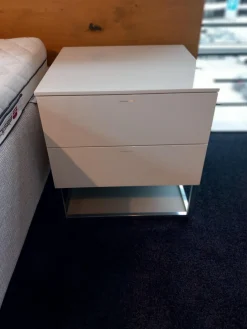 Molteni & C Nachttische|Schubladenkommode 909 Lack Hochglanz Kalkweiß