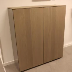 Interlübke Kommoden & Sideboards|Schuhkommode Cube Change Esche Quarz Lack-Flintgrau M24