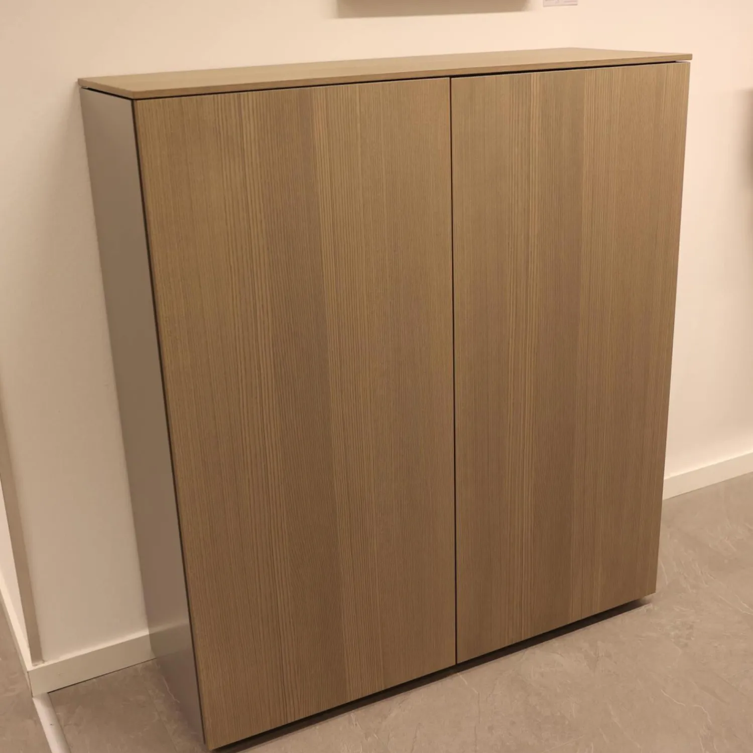 Interlübke Kommoden & Sideboards|Schuhkommode Cube Change Esche Quarz Lack-Flintgrau M24