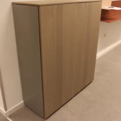 Interlübke Kommoden & Sideboards|Schuhkommode Cube Change Esche Quarz Lack-Flintgrau M24