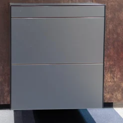 Team 7 Schuhschränke|Schuhschrank Haiku Korpus Buche Glas Stahl Matt Mit Qi Ladeeinheit