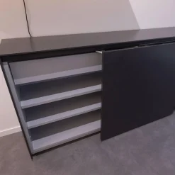 Schönbuch Kommoden & Sideboards|Schuhsideboard Plain Lack 37 Schieferschwarz