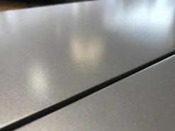 Schönbuch Schuhschränke|Schuhtruhe Logo Matt Lack Silber Grau