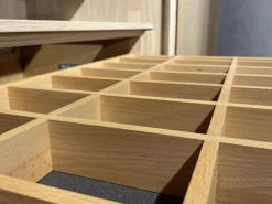 Team 7 Kleiderschränke|Schwebetürenschrank Soft Eiche Wild Weißöl Farbglas Matt Hellgrau Inklusive Innenleben Und Beleuchtung