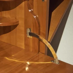 Form Exclusiv Schreibtische & Sekretäre|Sekretär Kirschbaum Griffe Metall Glänzend